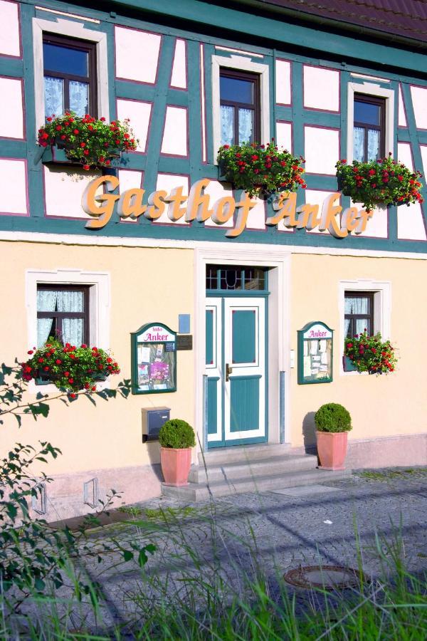 Gasthof Hotel Anker Sommerhausen Exteriör bild